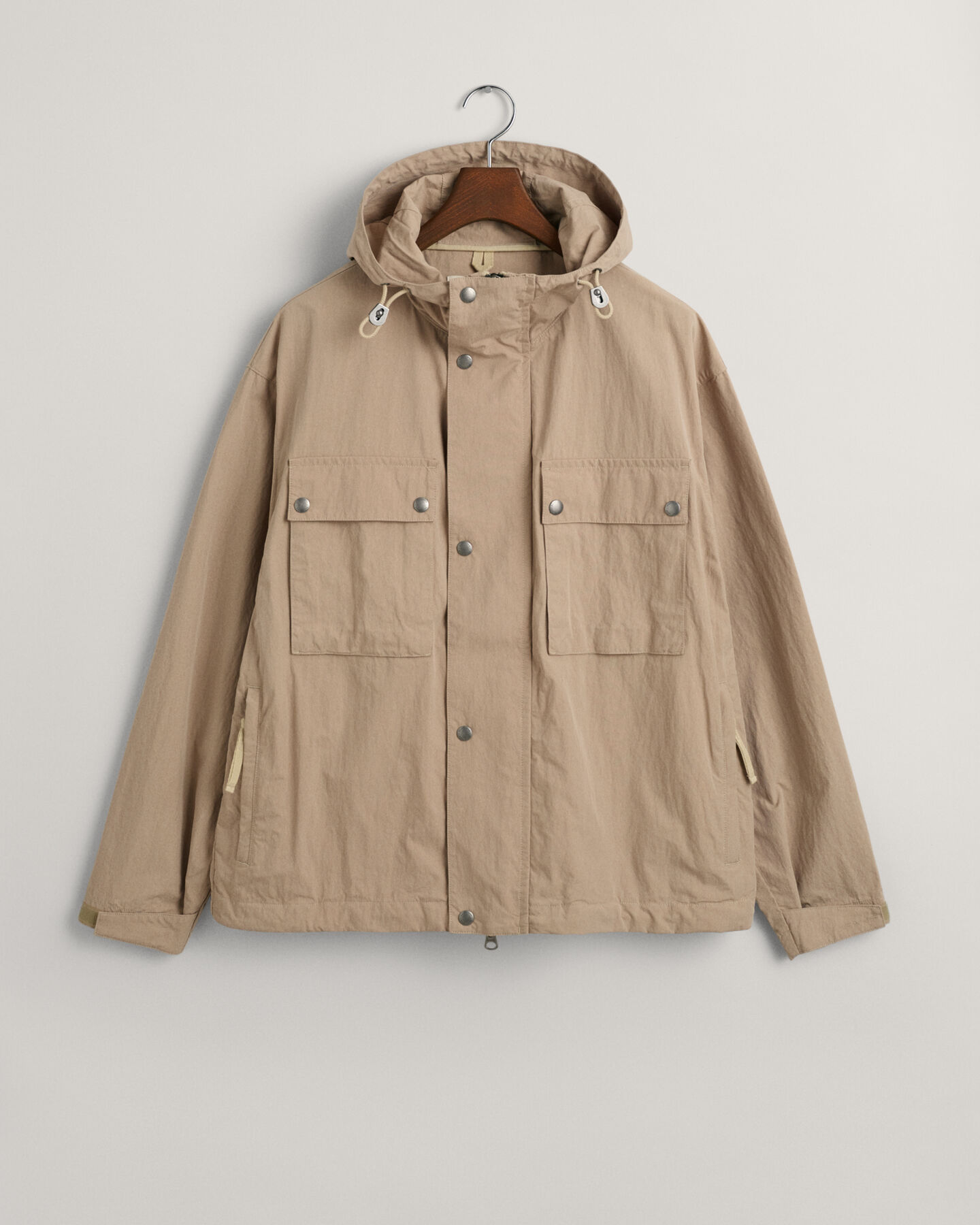 Katoenen Windbreaker