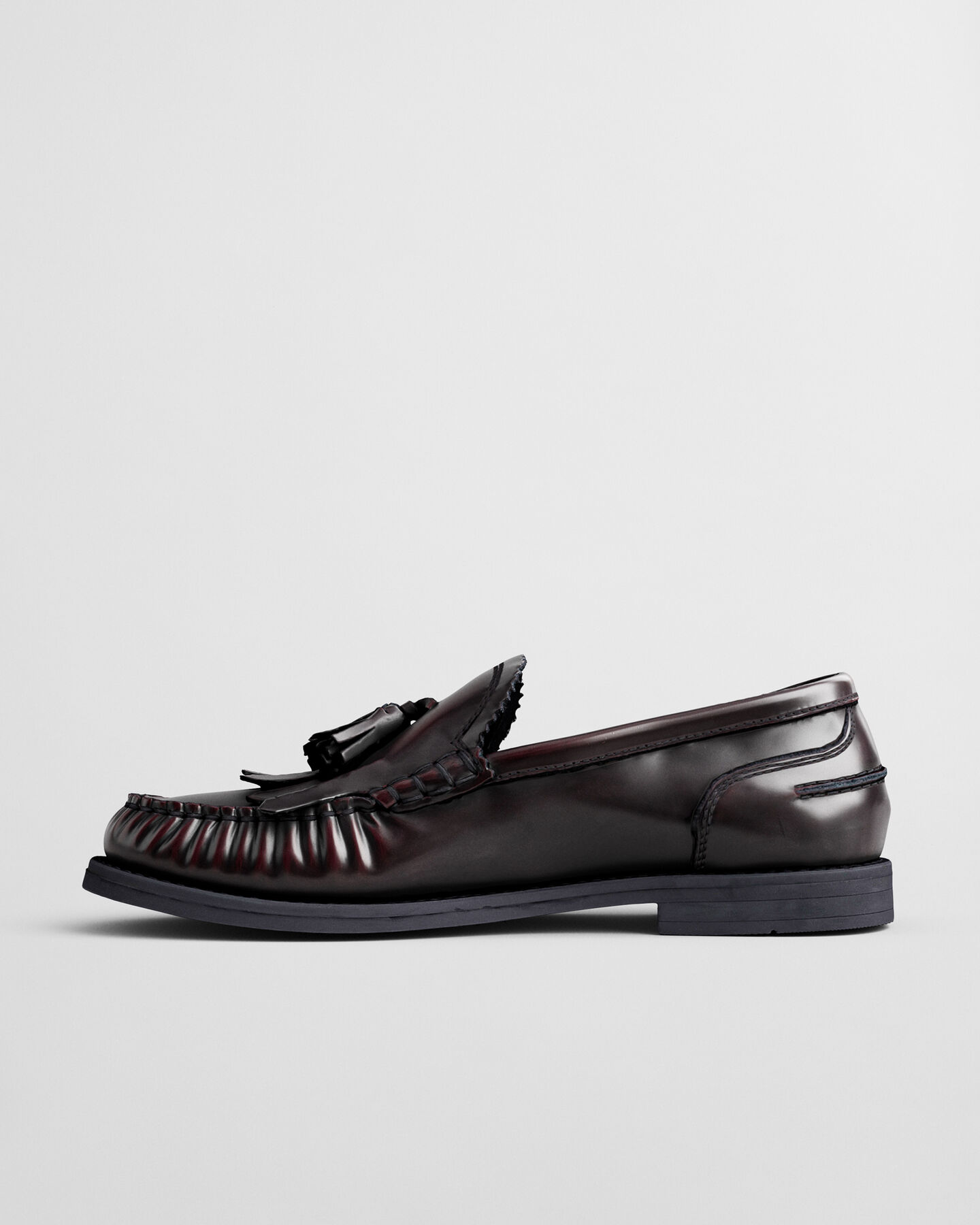 Gracelyn leren loafers