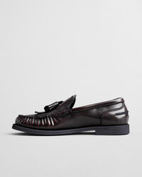 Gracelyn leren loafers