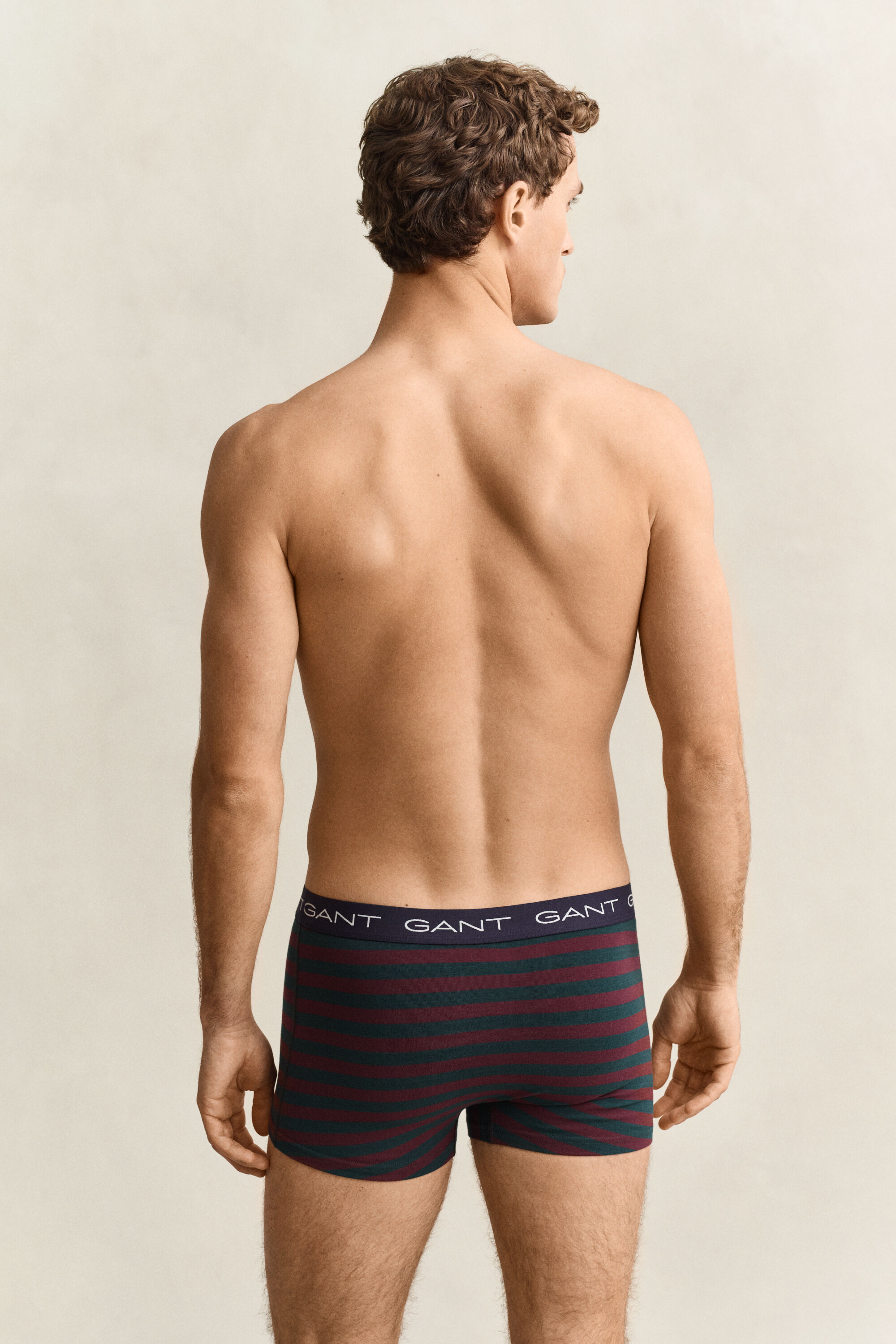 Set van drie gestreepte boxershorts in cadeauverpakking