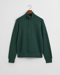 Sacker Rib sweatshirt met korte rits