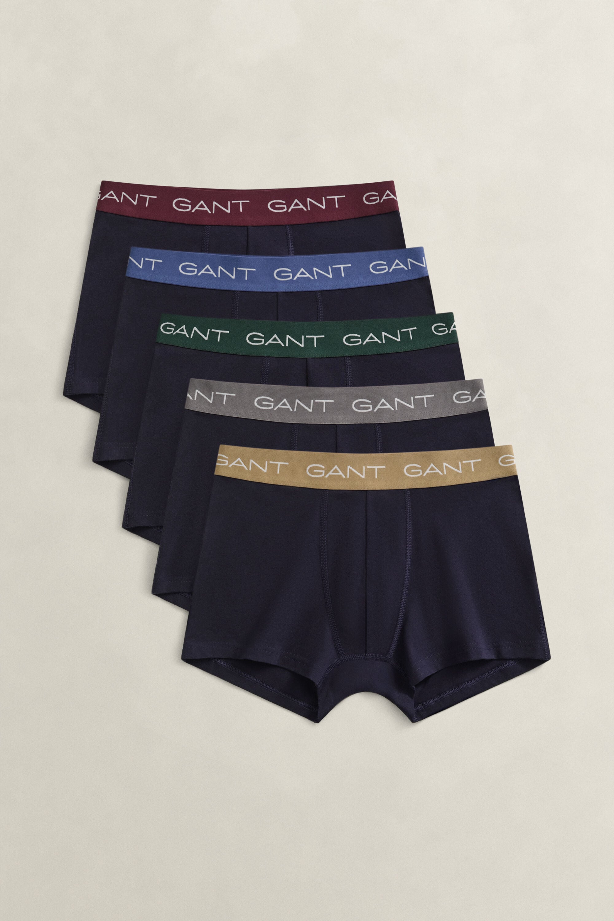 Set van vijf boxershorts