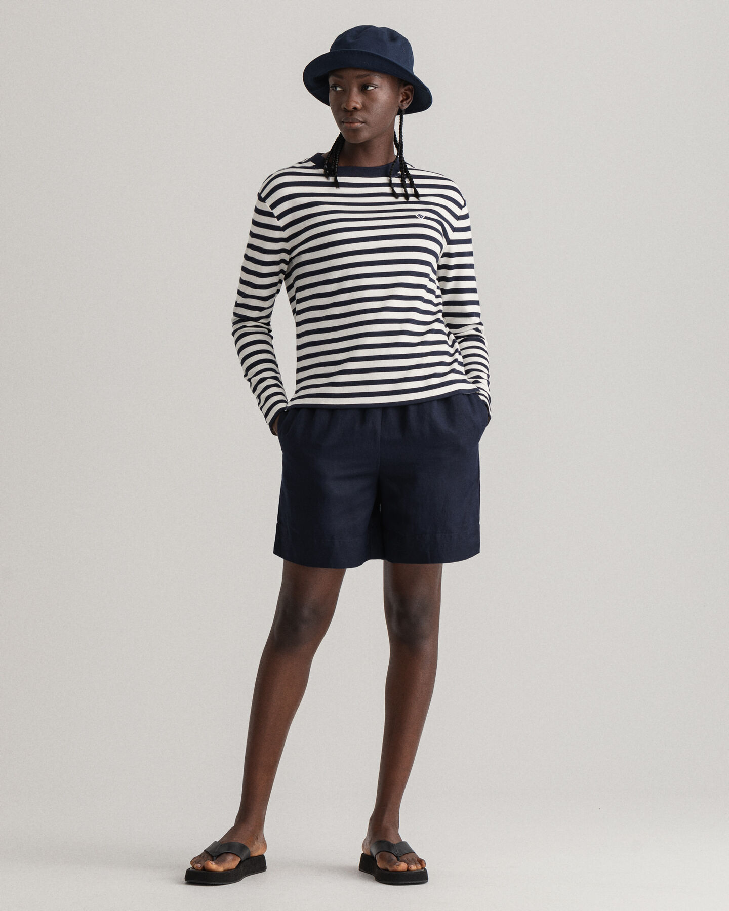 Icon G gestreept T-shirt