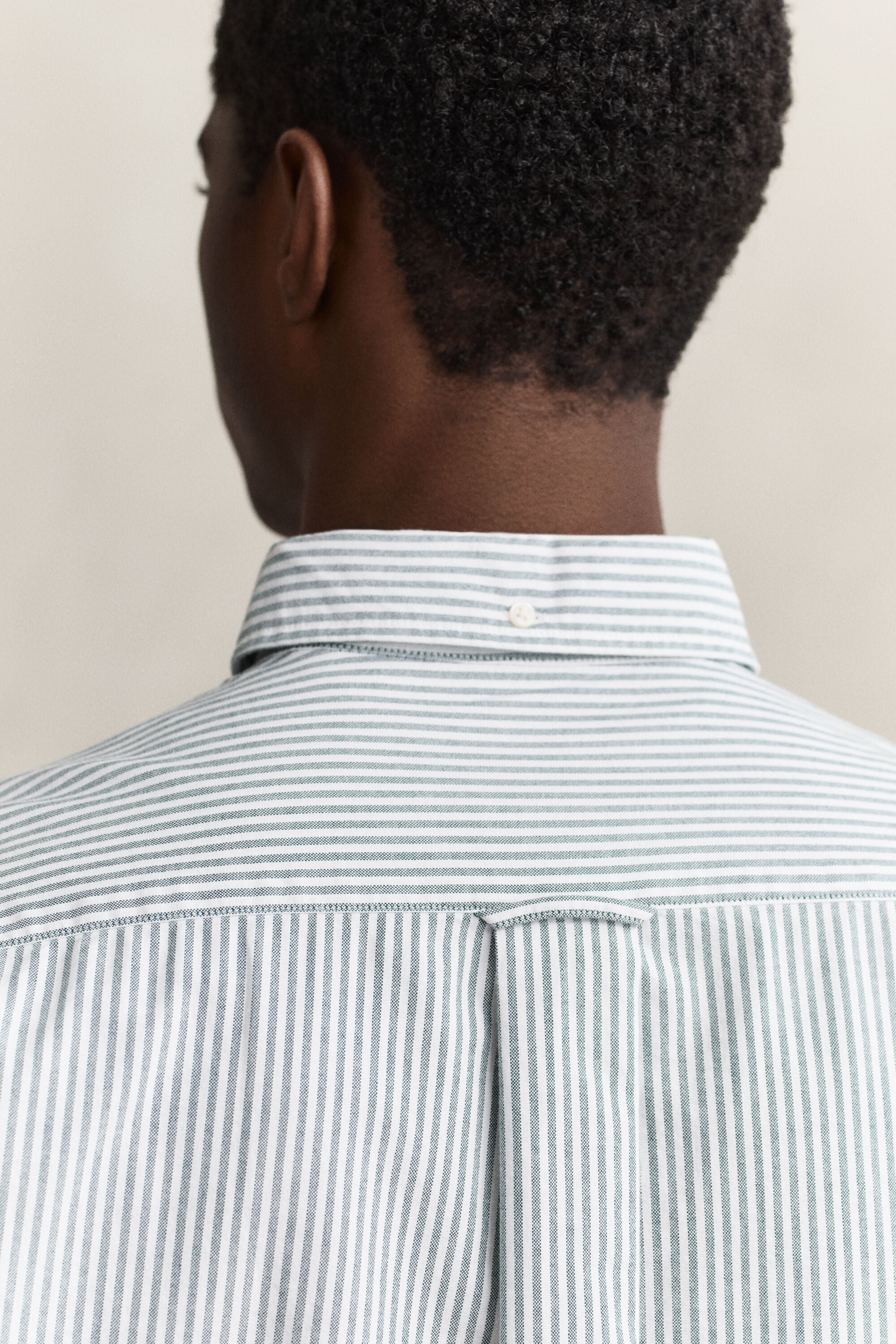 Classic Regular gestreept Oxford-overhemd