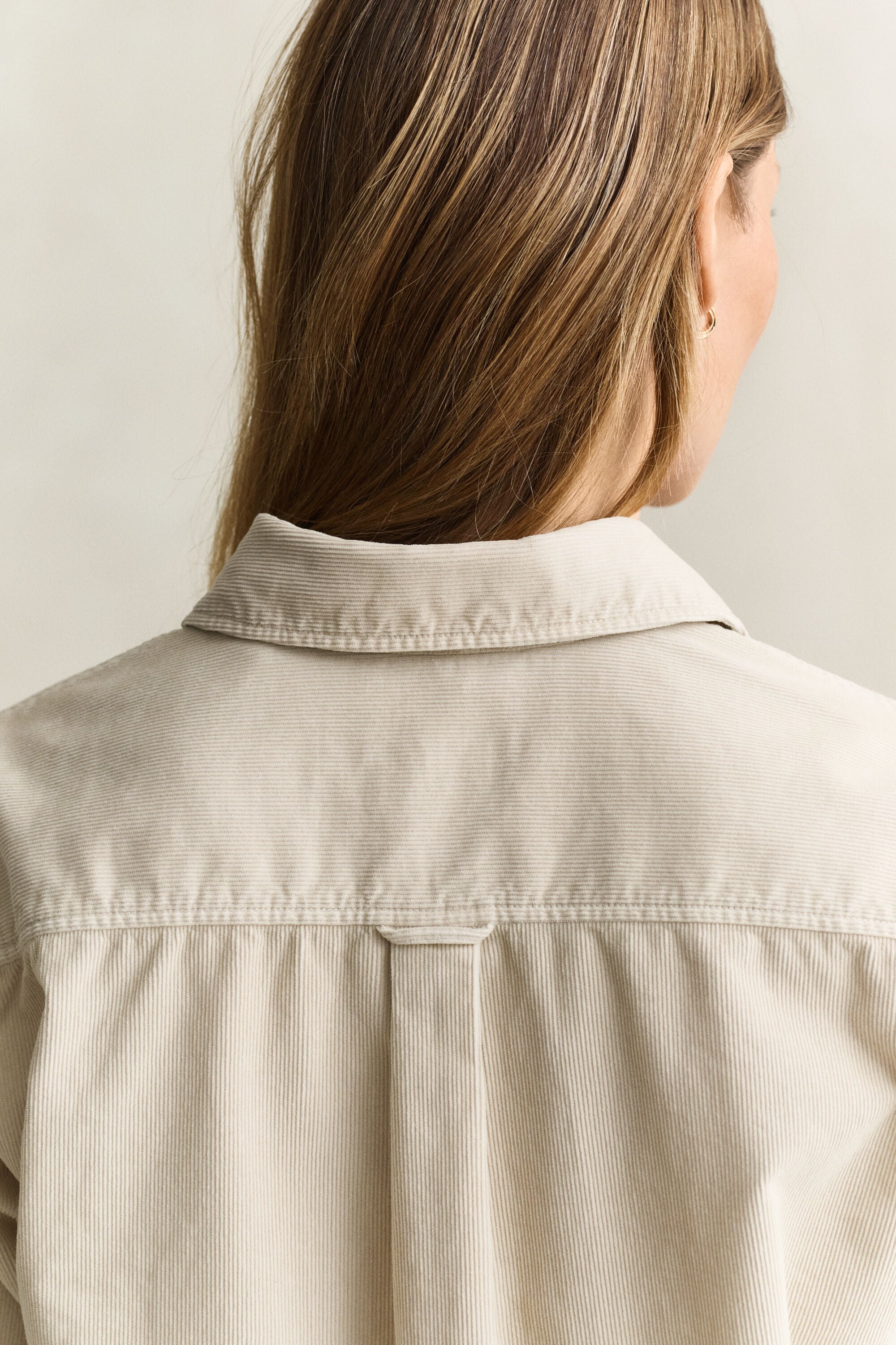 Relaxed corduroy overhemd