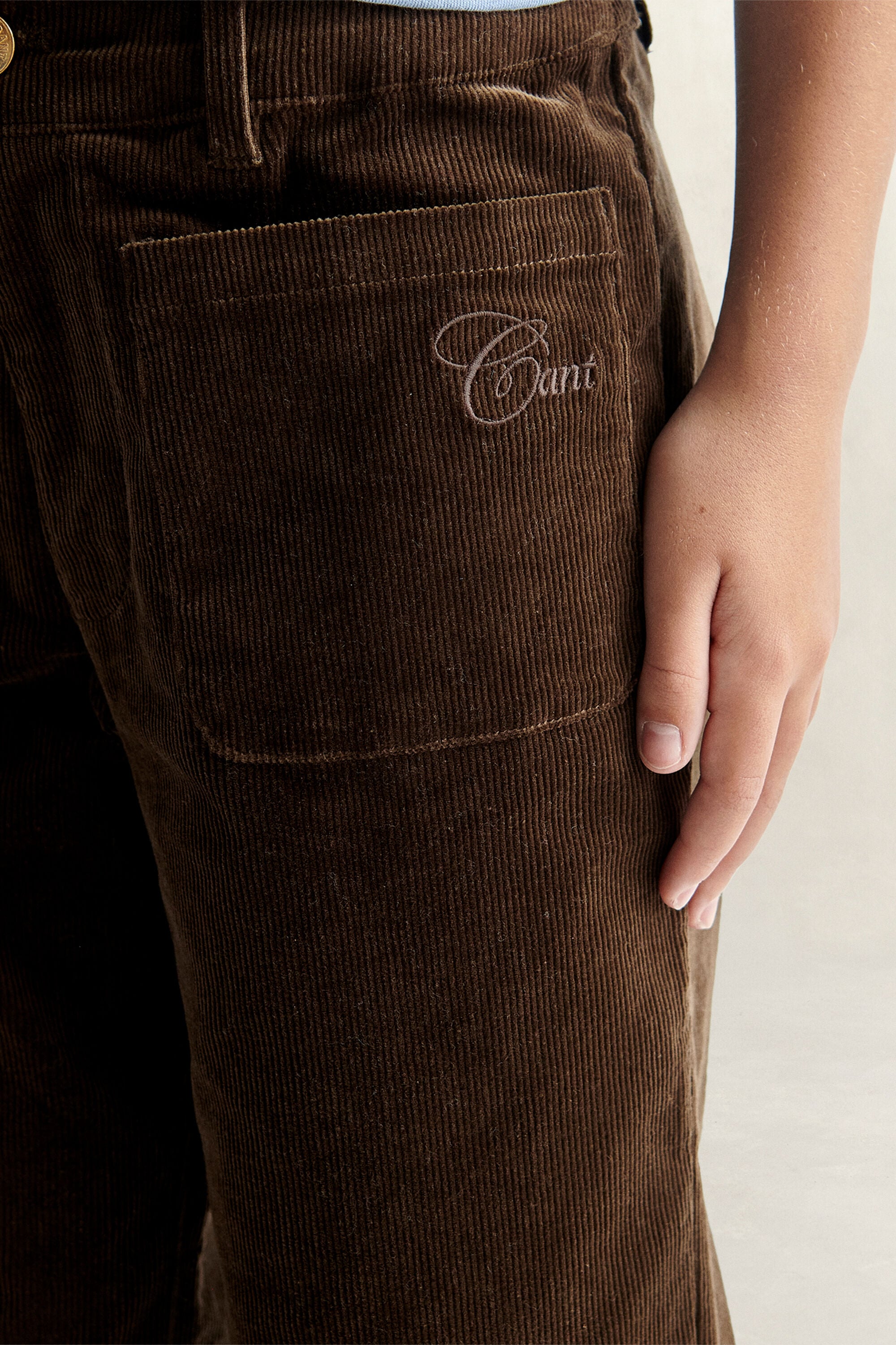 Corduroy broek voor tienermeisjes