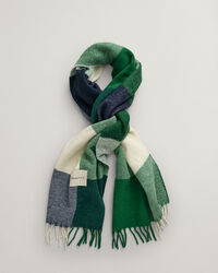 Geweven sjaal met ruiten