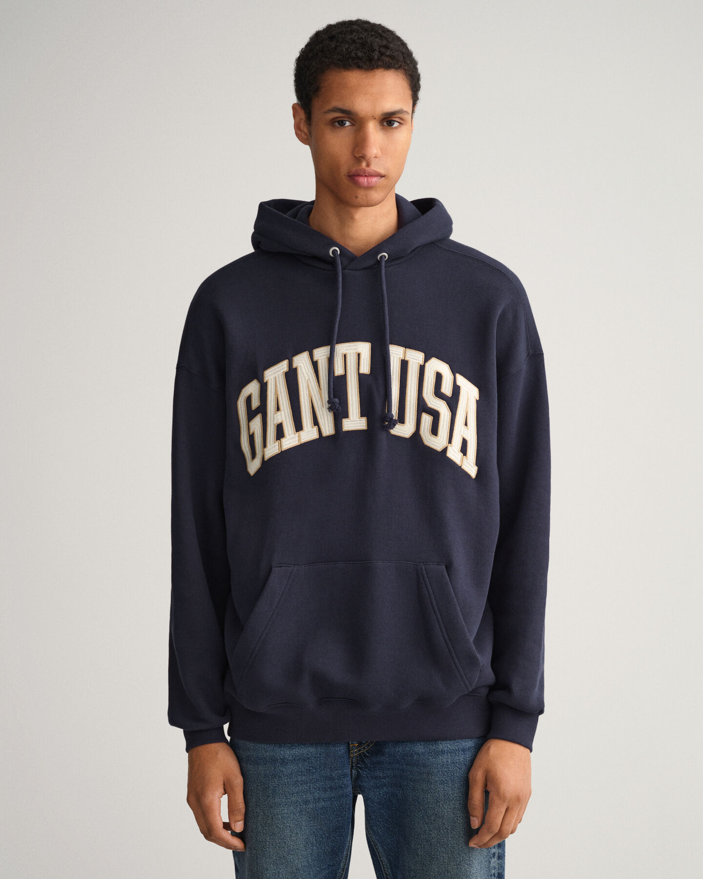 USA Graphic hoodie van sweatstof