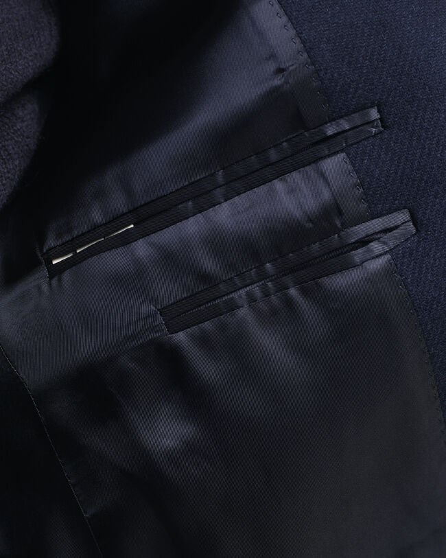 Klassieke wollen jas