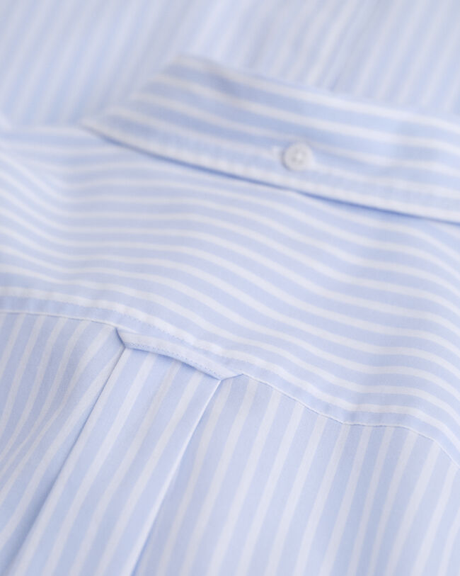 Teens Shield gestreept popeline overhemd