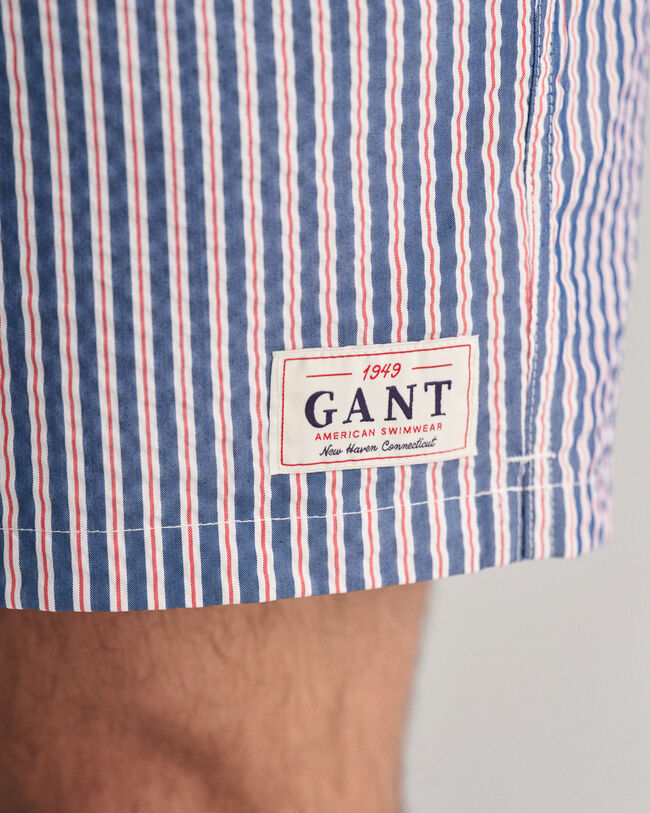 Seersucker Swim Shorts