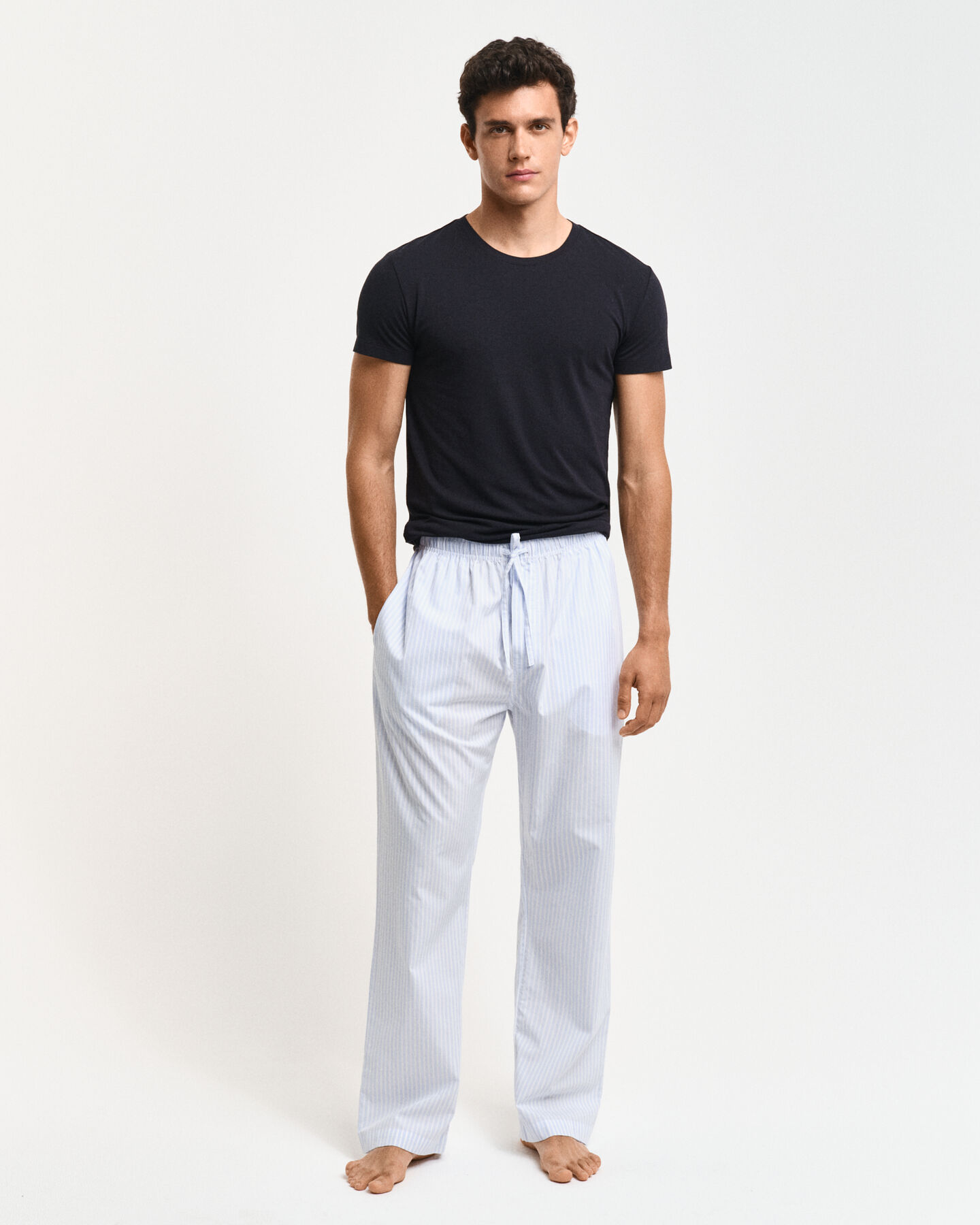 Gestreepte pyjamabroek