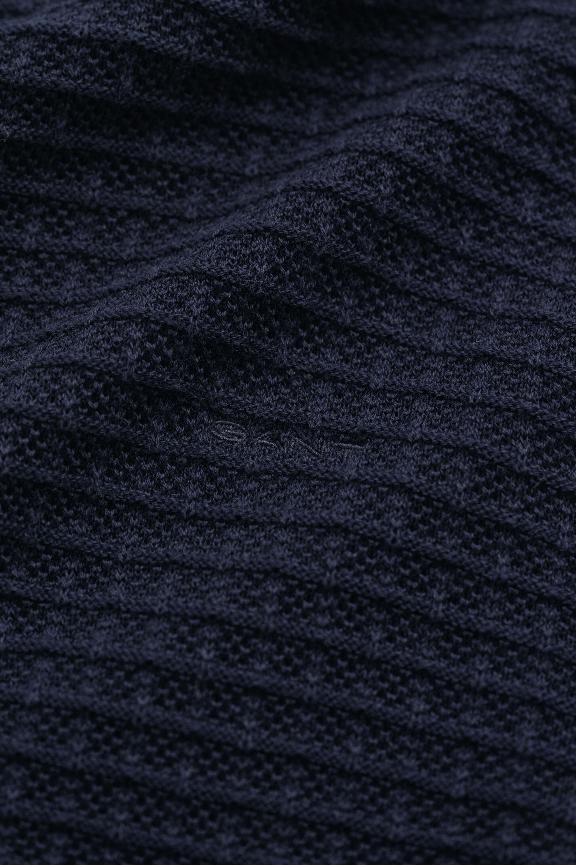 Sweater met ronde hals en textuur