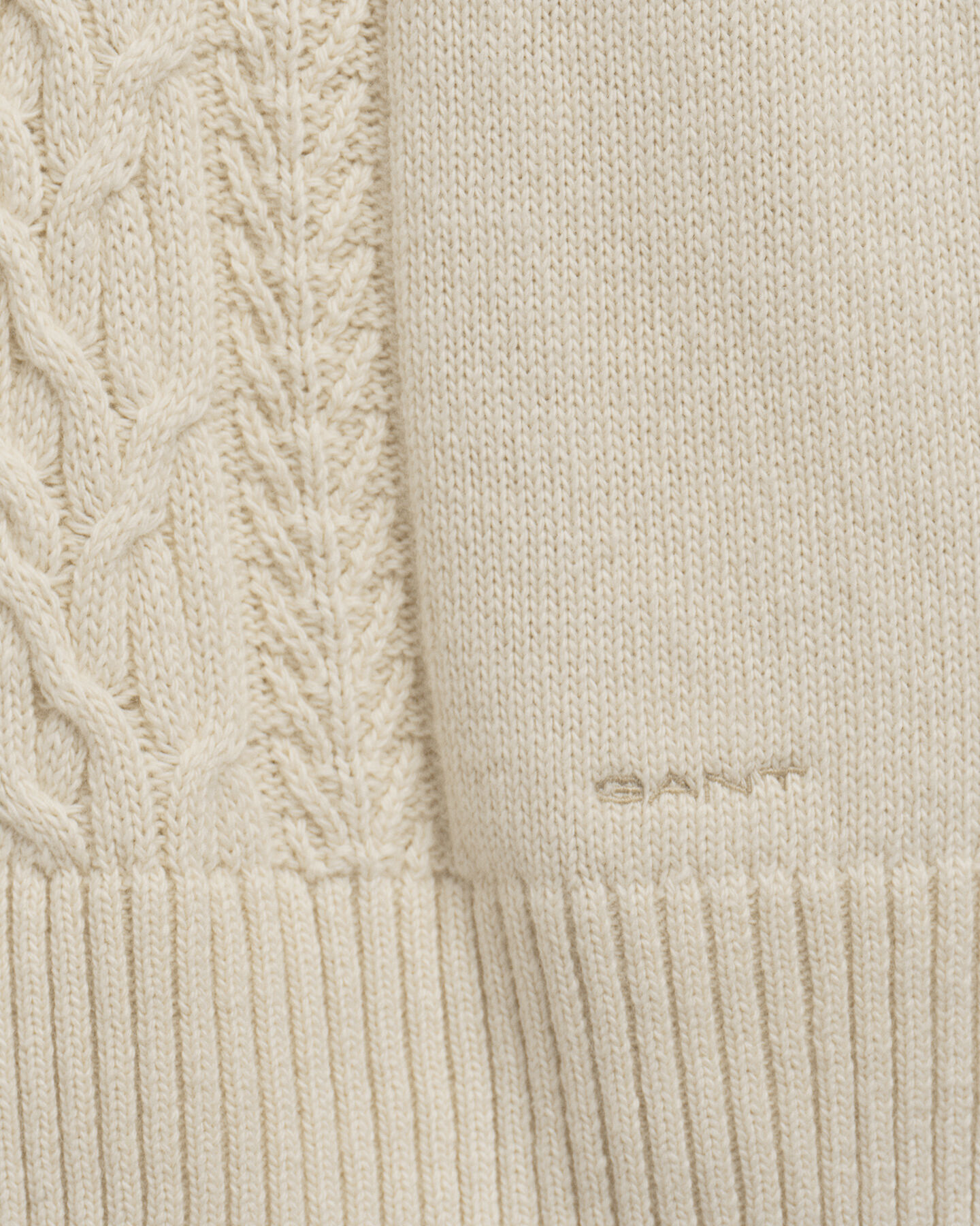 Teen Girls polotrui met grove kabels