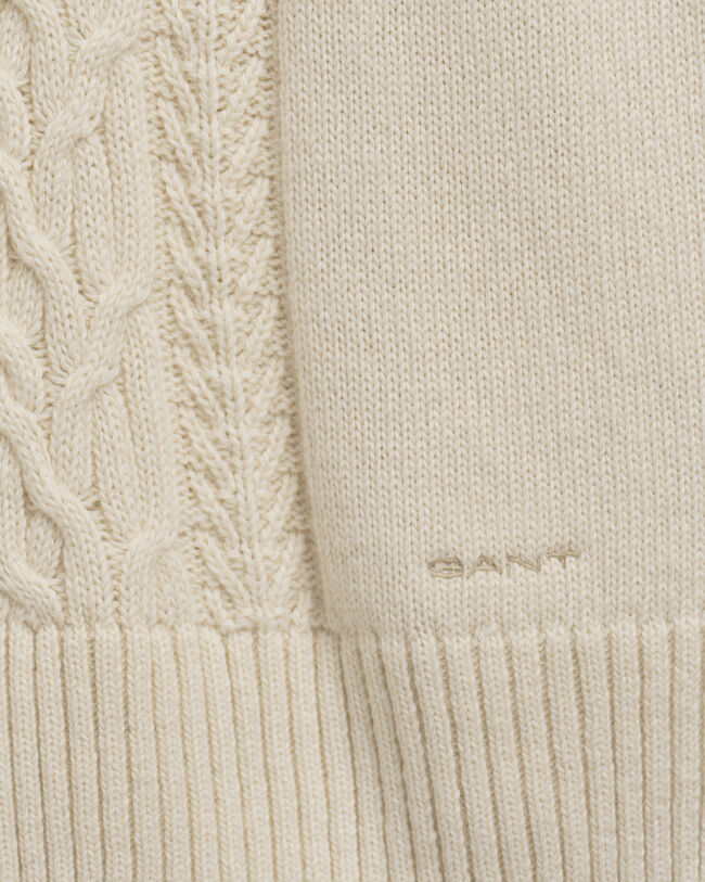 Teen Girls polotrui met grove kabels