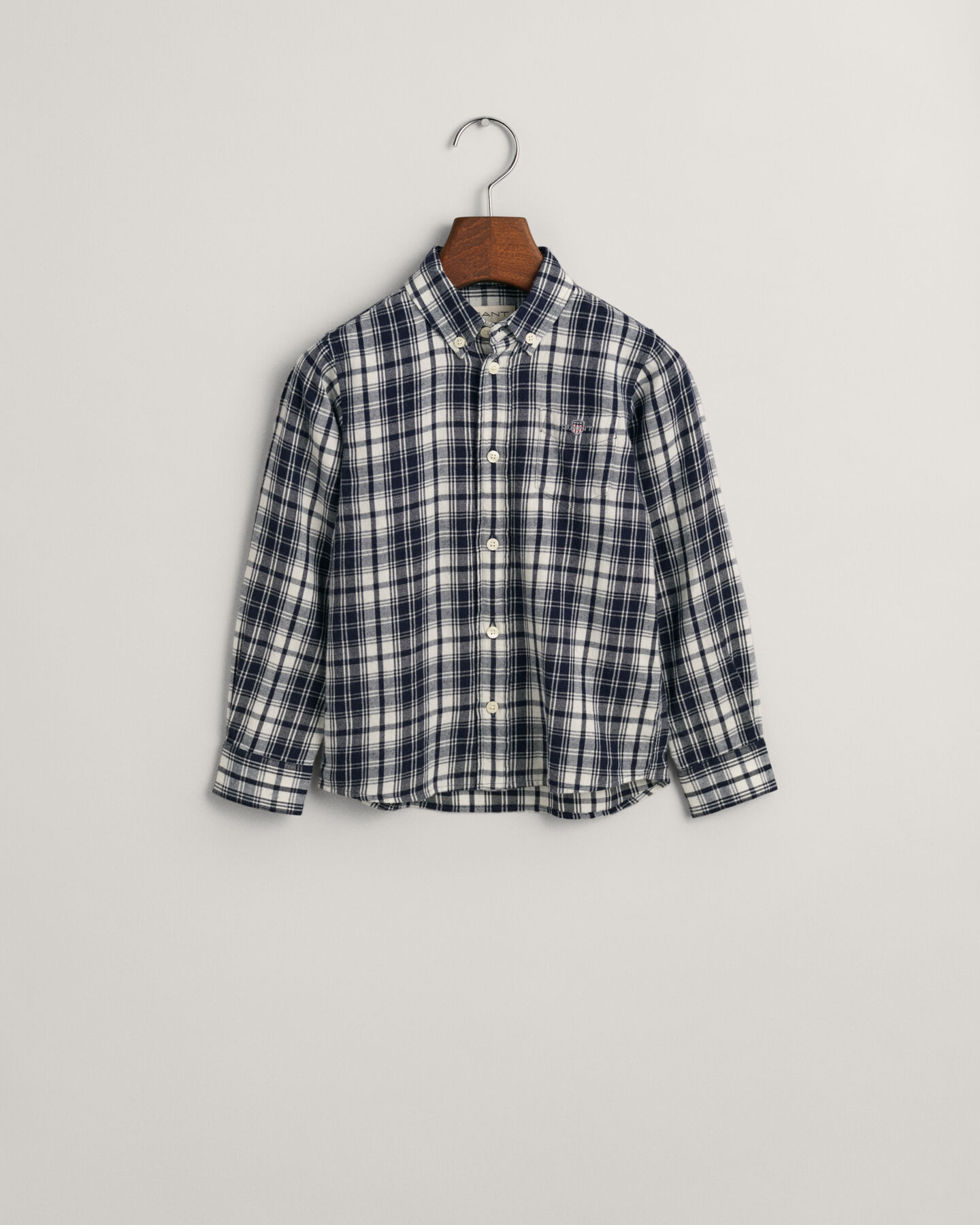 Kids Regular Fit geruit flanellen shirt