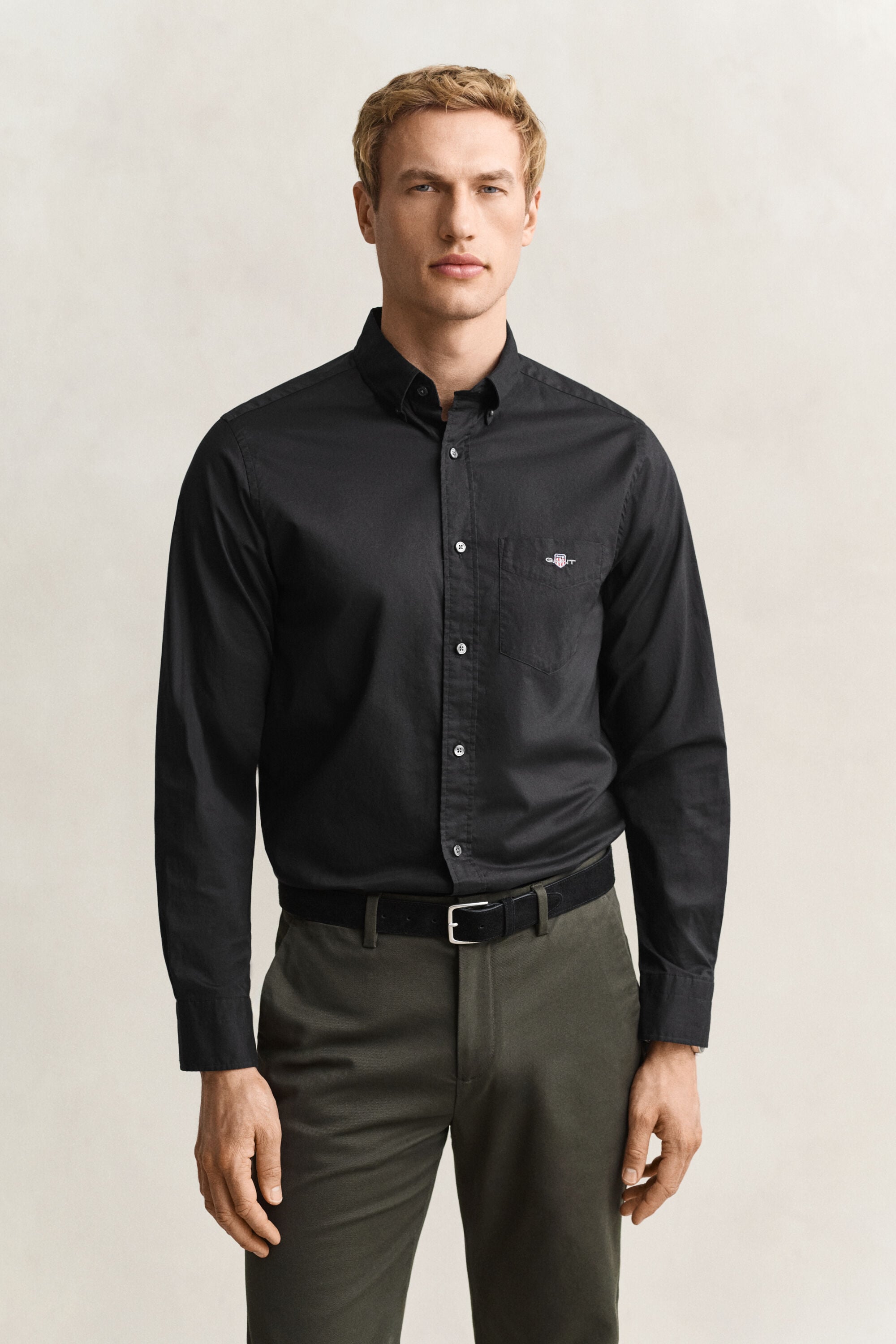 Classic Regular poplin overhemd