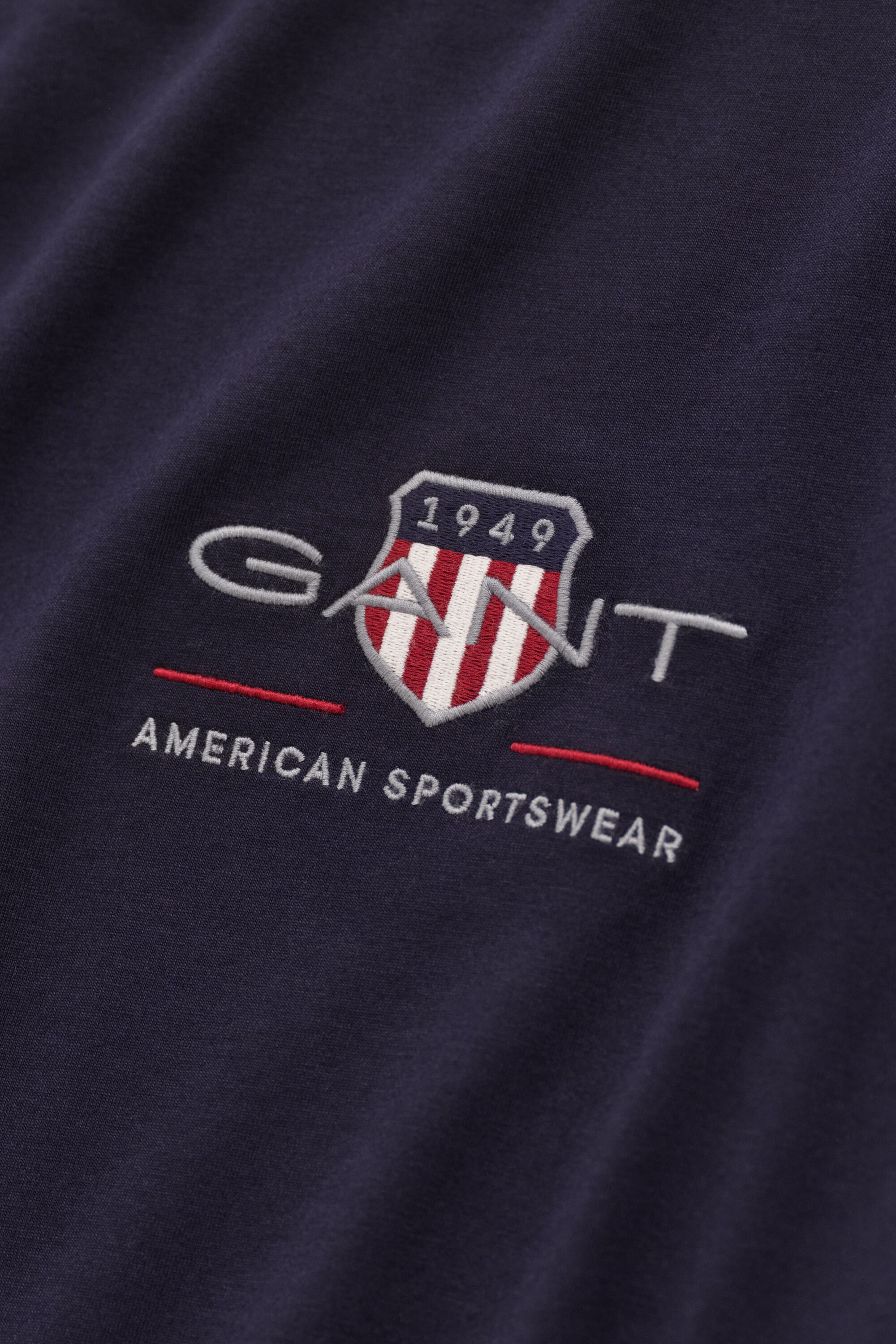 Geborduurd Archive Shield T-shirt