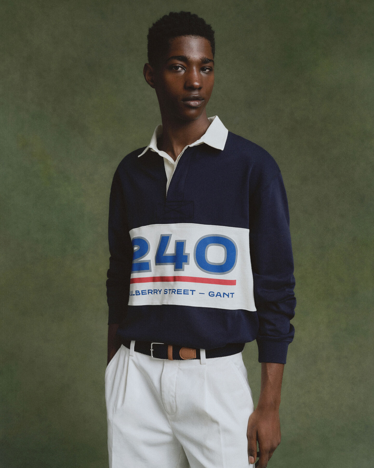 Graphic geblokte Heavy Rugger