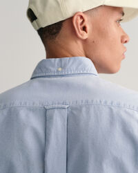 Regular Fit geborsteld Oxford-overhemd