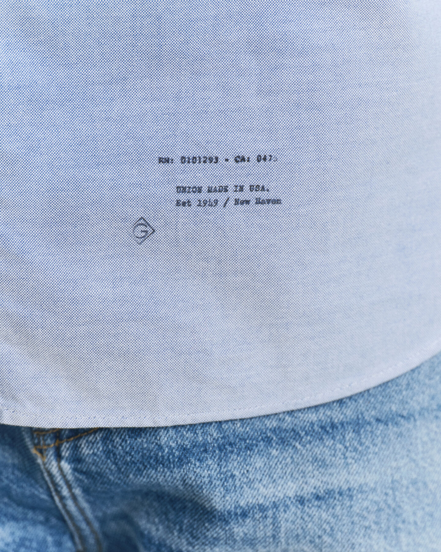 Relaxed Fit US Oxford-overhemd