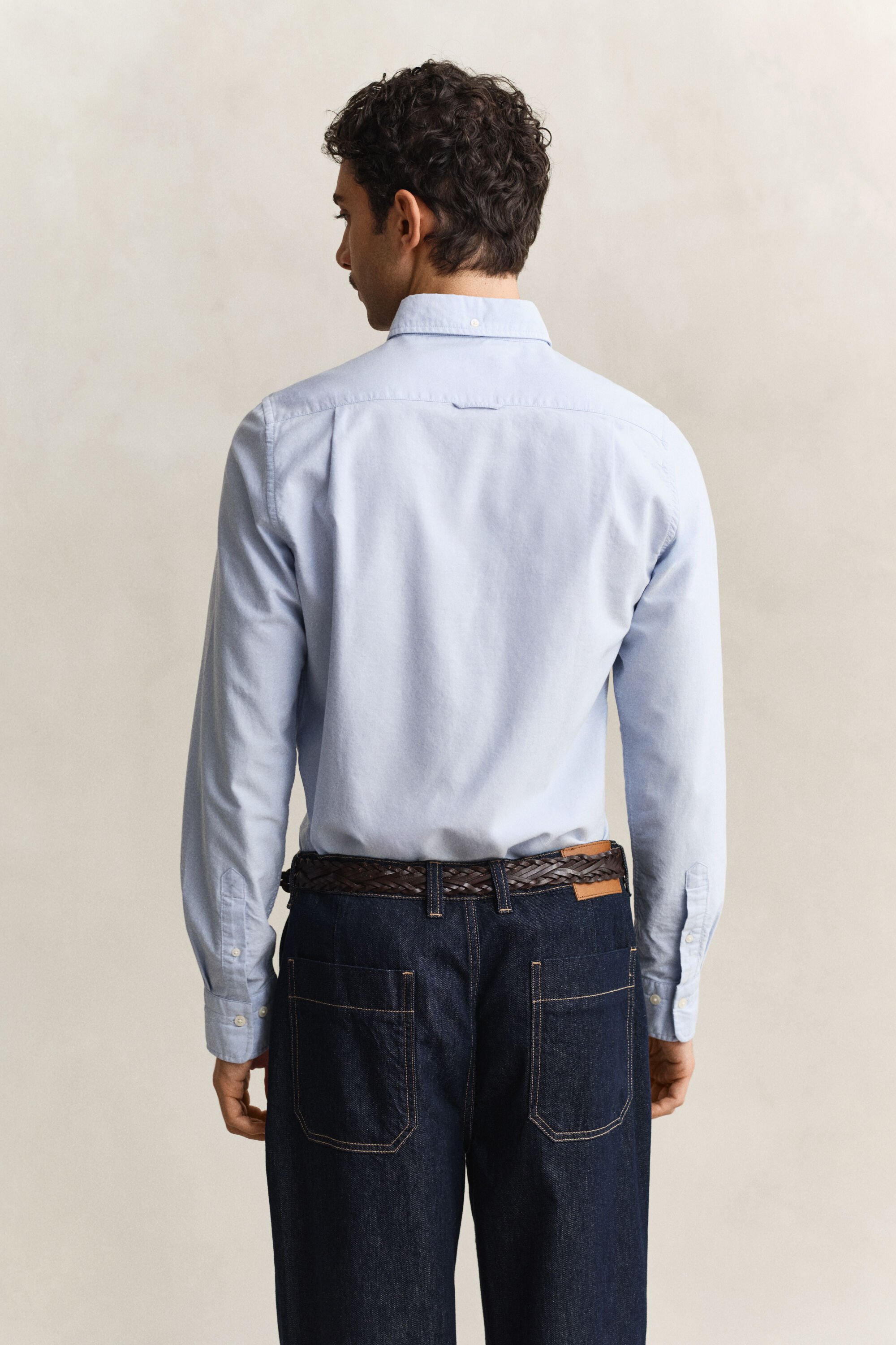 Slim Fit klassiek Oxford-overoverhemd