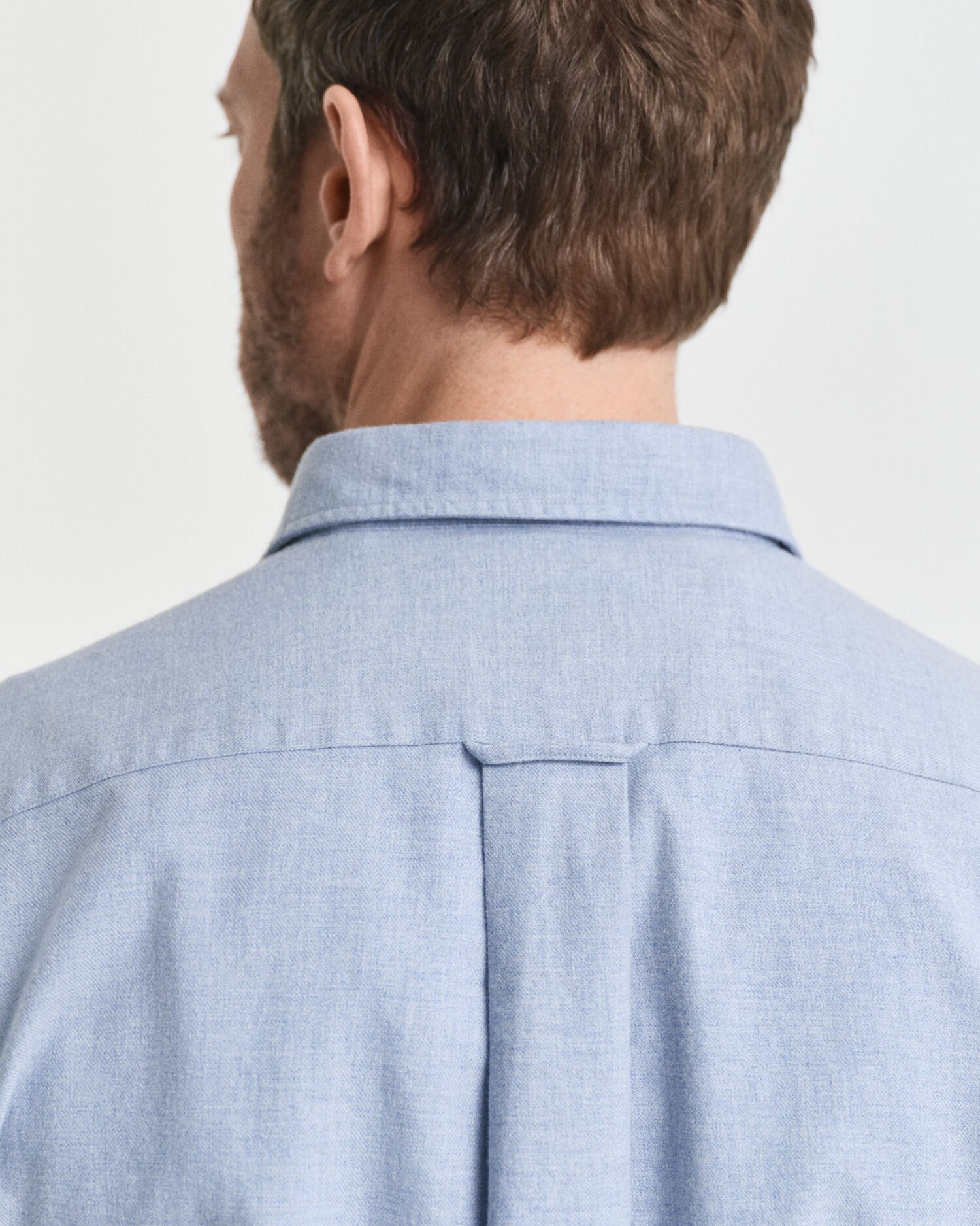 Regular Fit gemêleerd flanellen overhemd