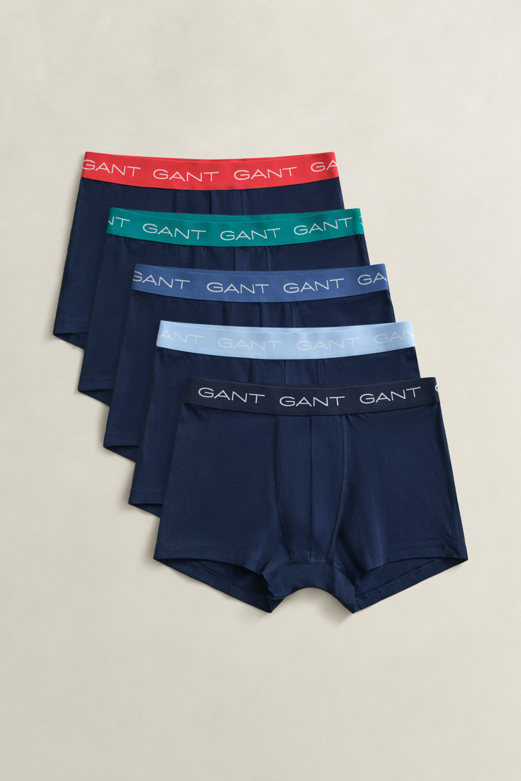 Set van vijf boxershorts