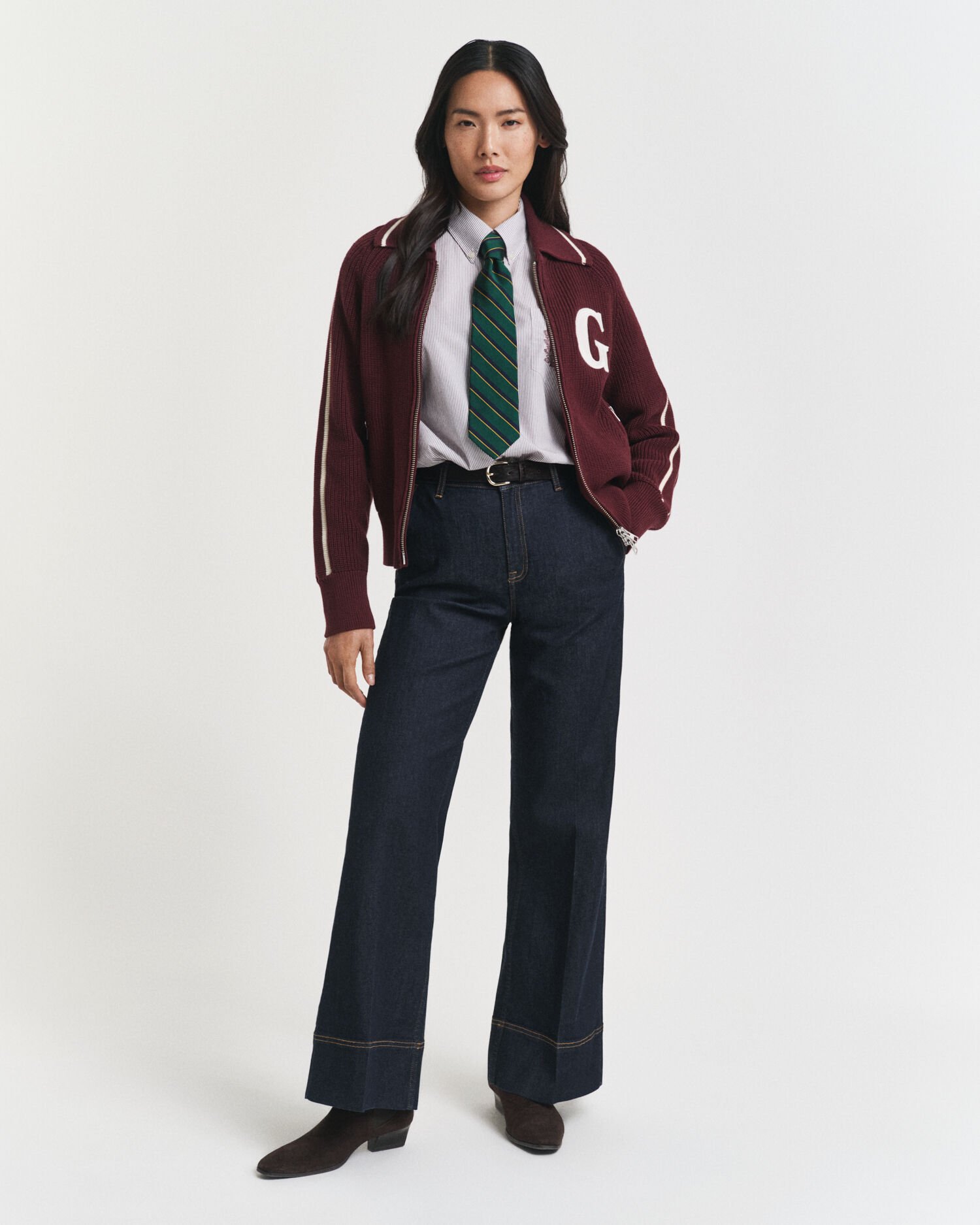 GANT Varsity vest met rits