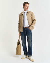 Slim Fit satijnen overhemd