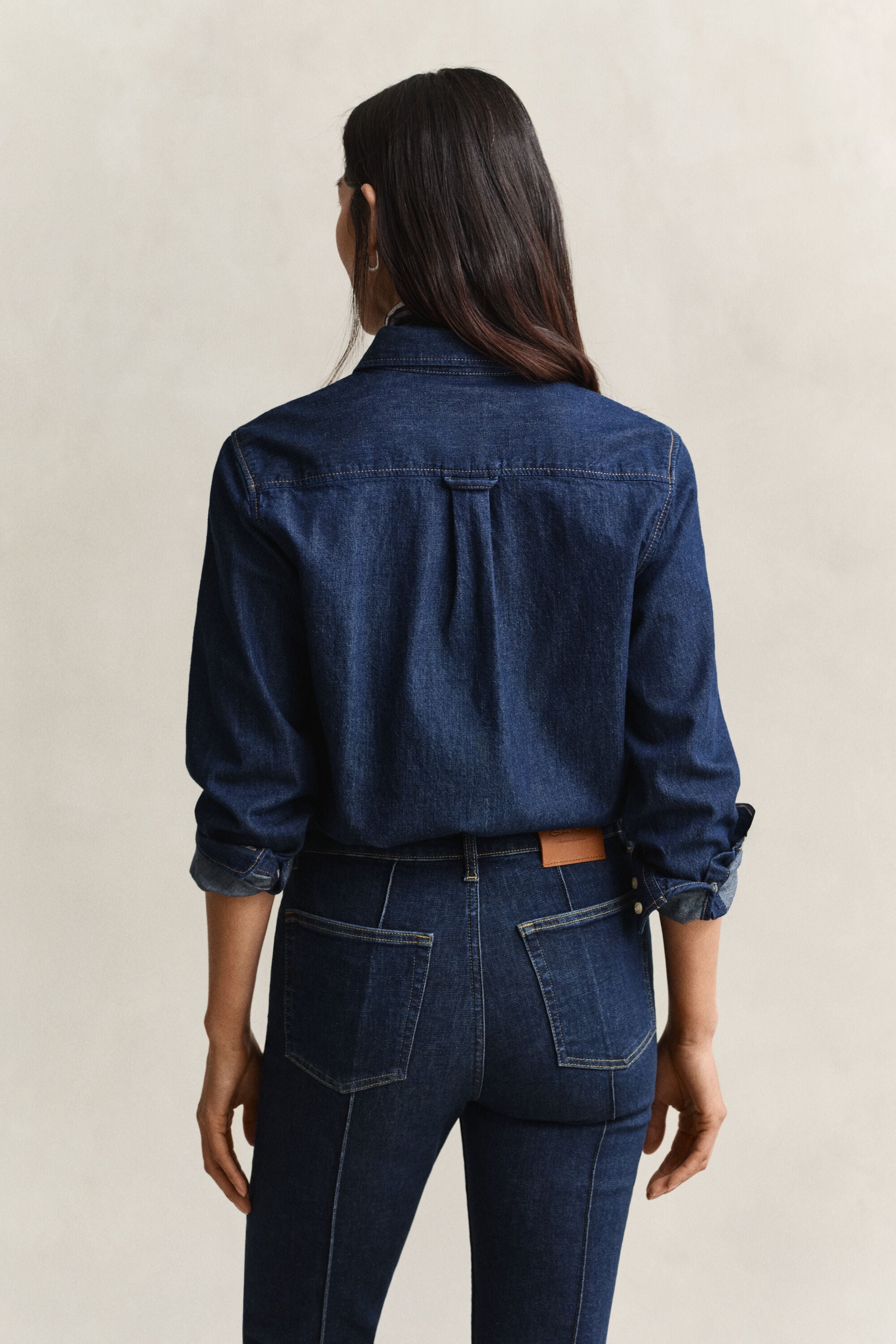 Denim overhemd