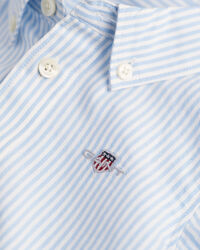 Baby gestreept Oxford-overhemd