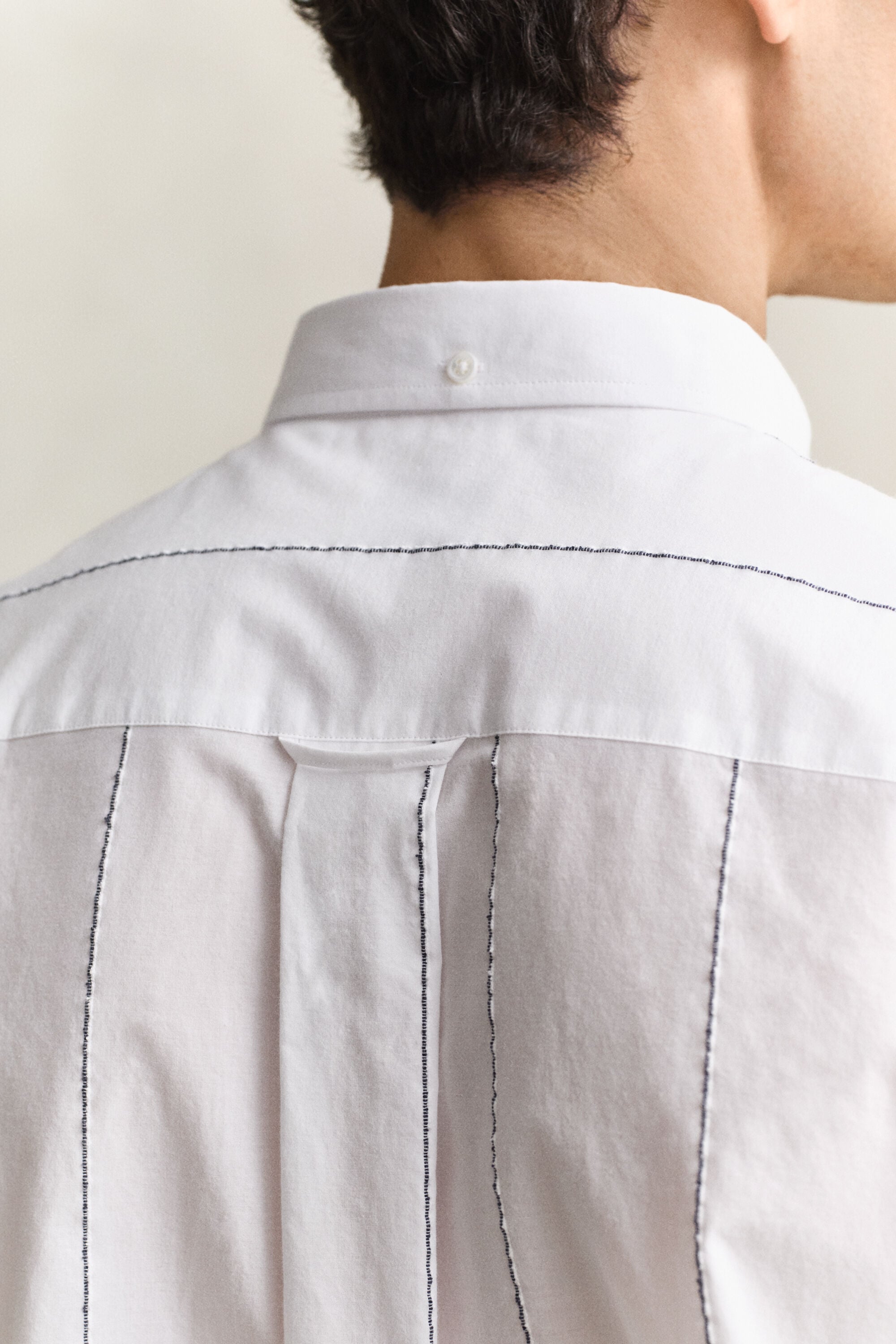 Overhemd met chenille textuur
