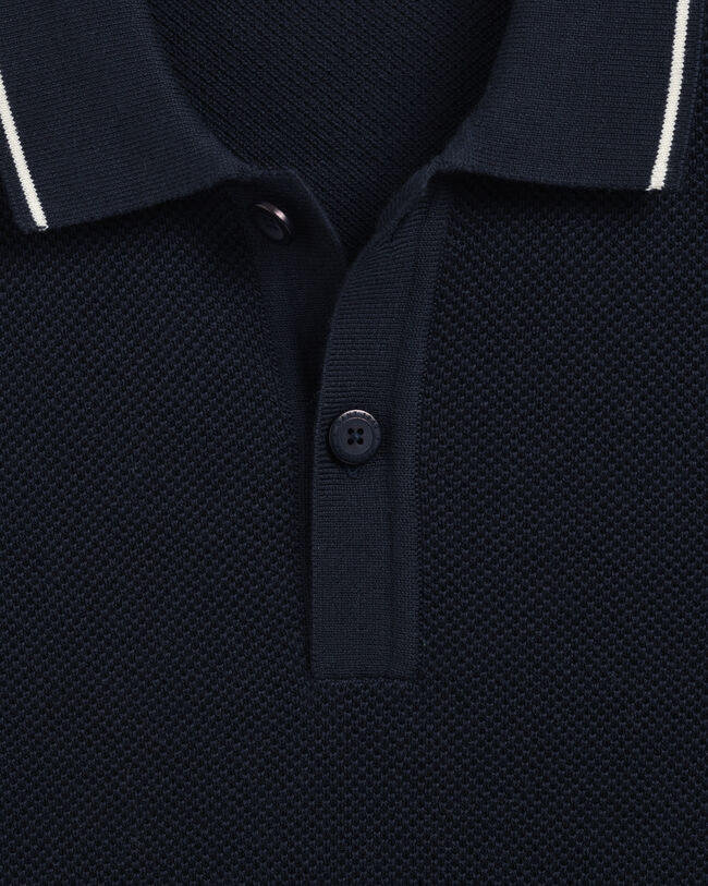 Piqué Texture poloshirt