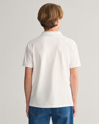 Teens Contrast piqu&eacute; poloshirt