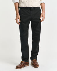 Regular Fit chino van keperstof