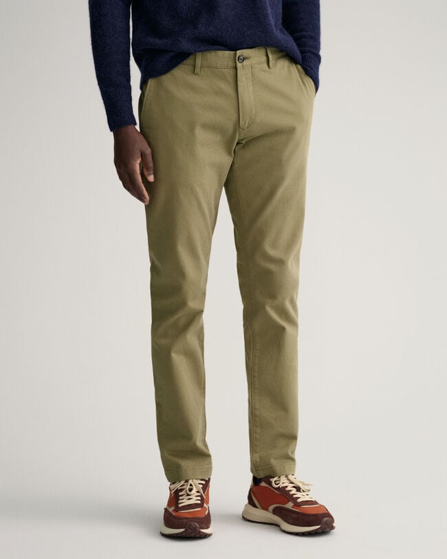 Hallden Slim Fit Comfort Super chino