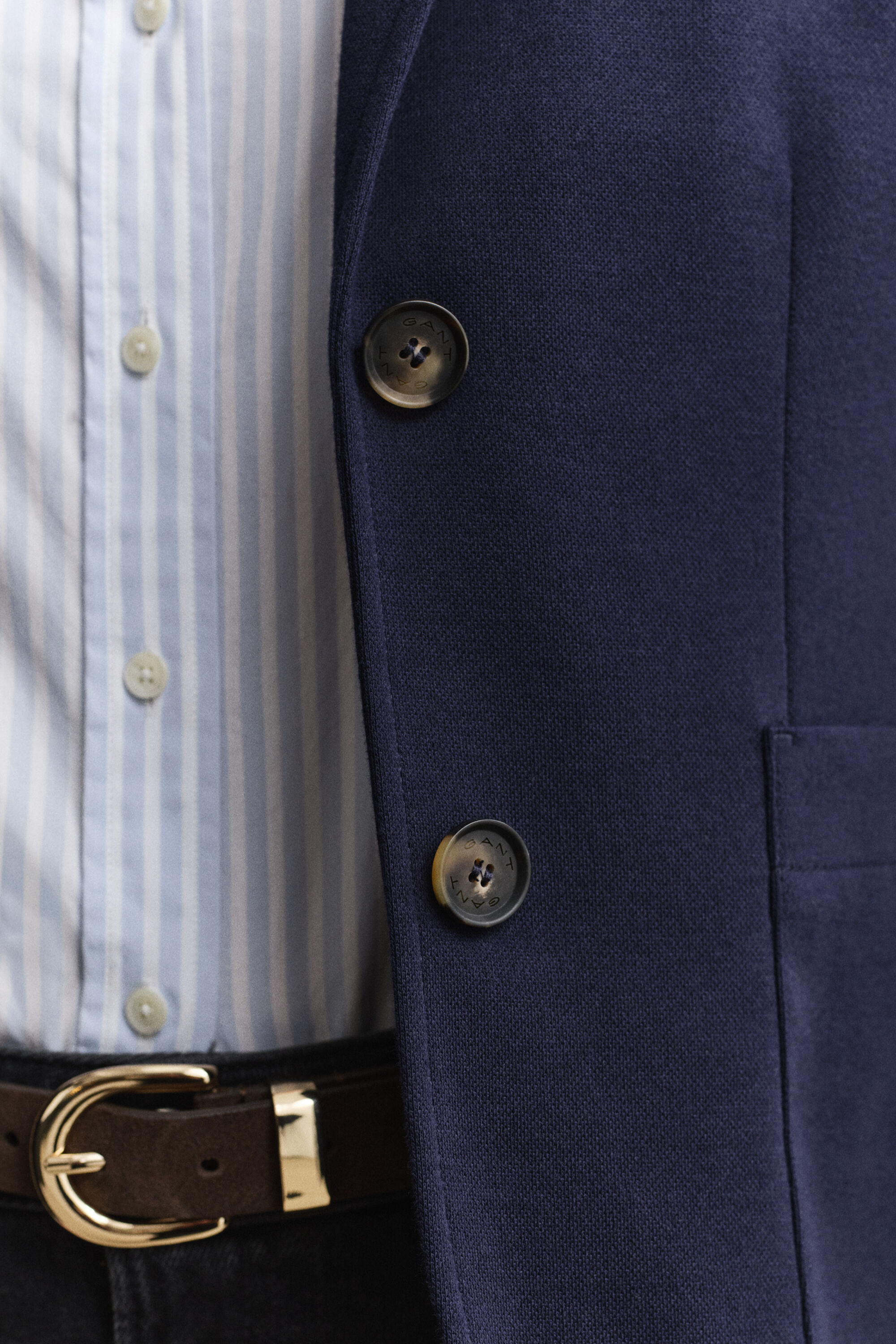 Piqué blazer