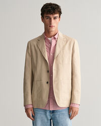 Regular Fit katoenen blazer