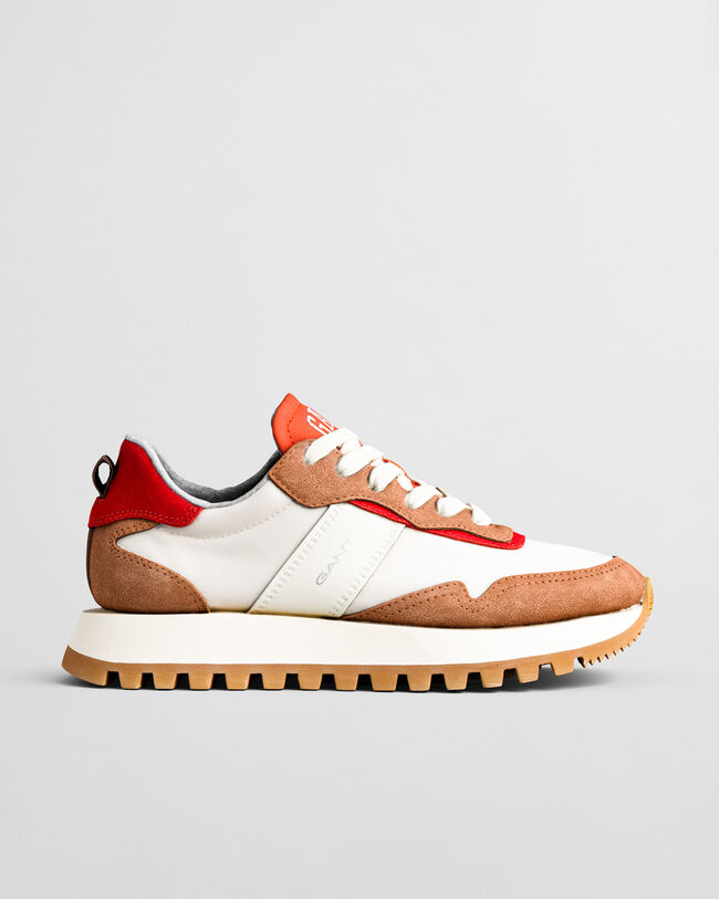 Caffay sneakers van suède en nylon