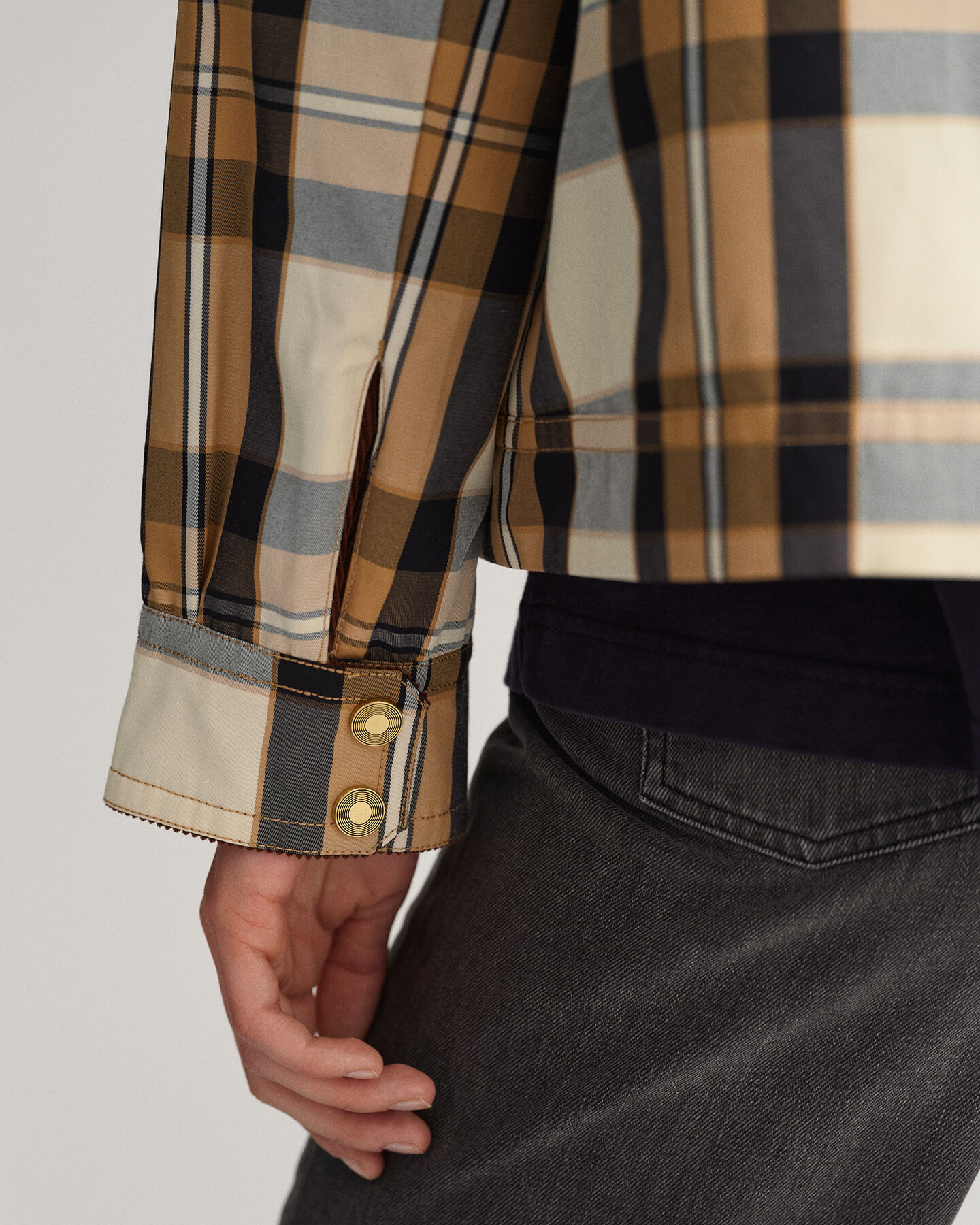 Korter jack met ruiten