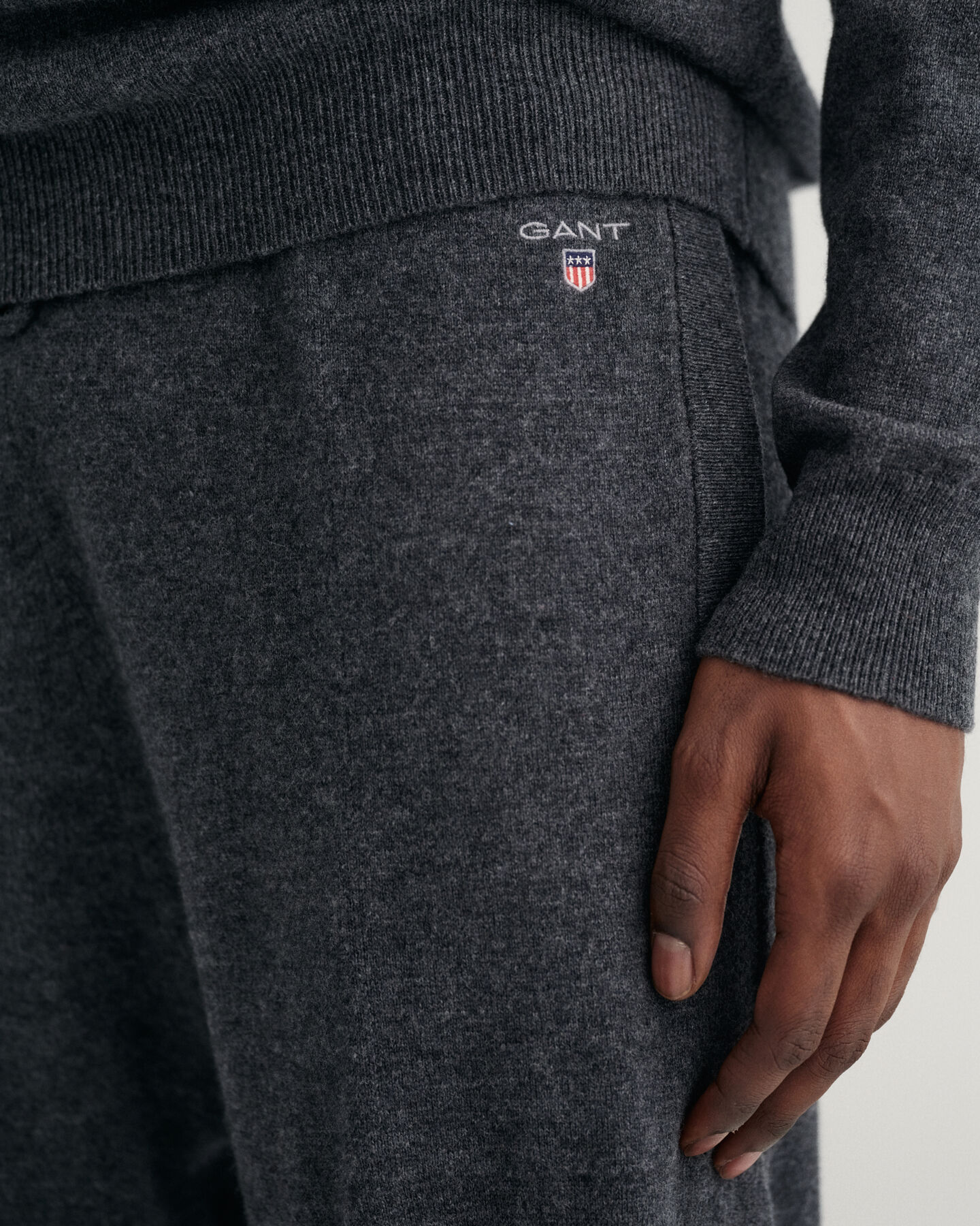 Gebreide joggingbroek