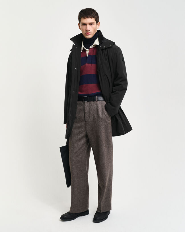 Gewatteerde Car Coat