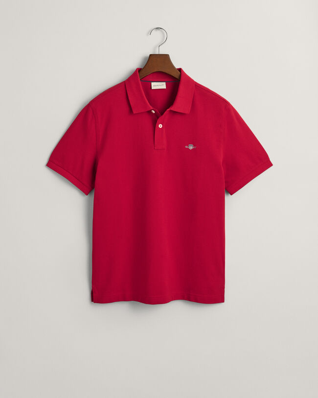 Seasonal Essential poloshirt met Archive Shield-borduursel
