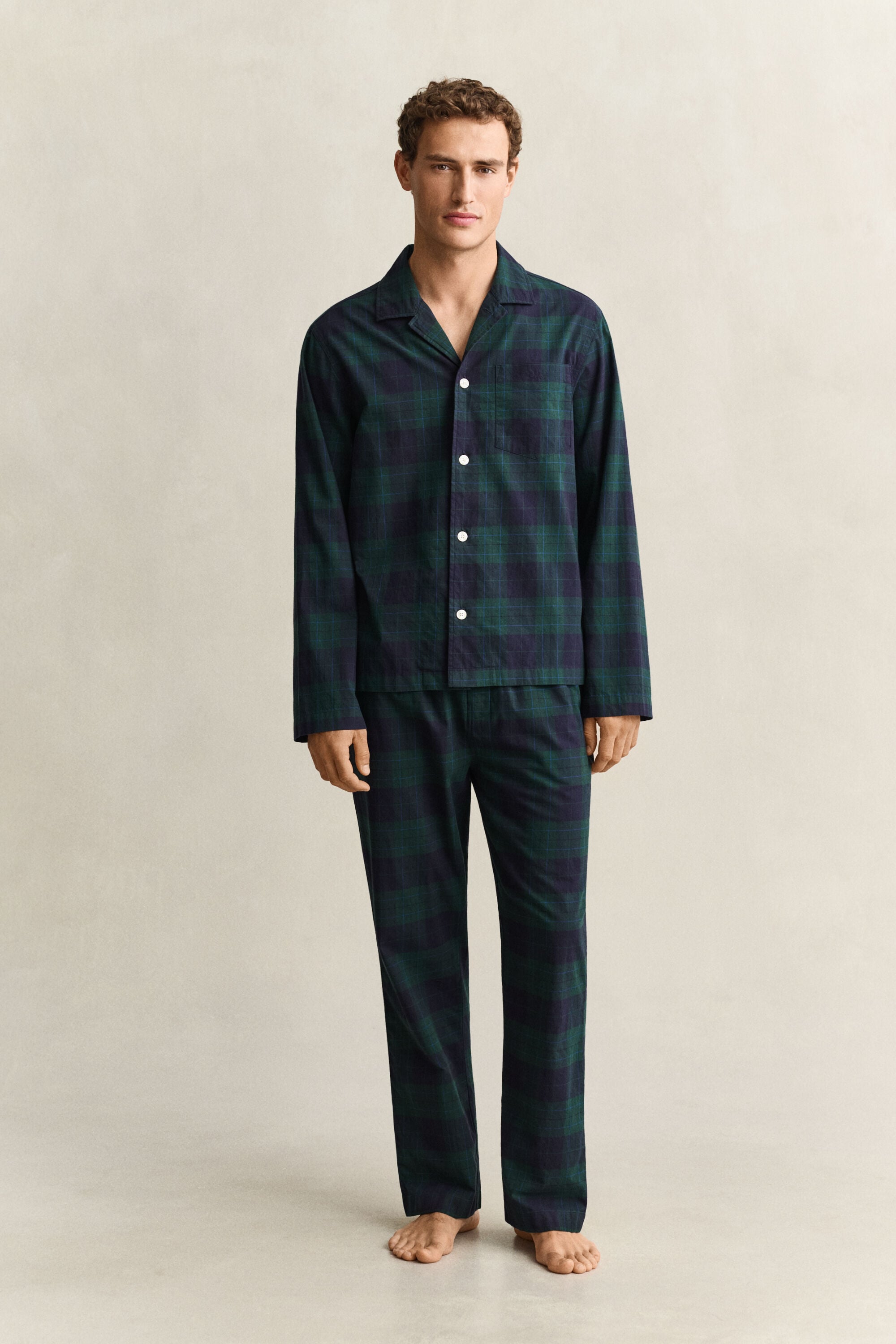 Cadeauset met geruite pyjama