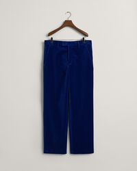 Fluwelen kostuumbroek