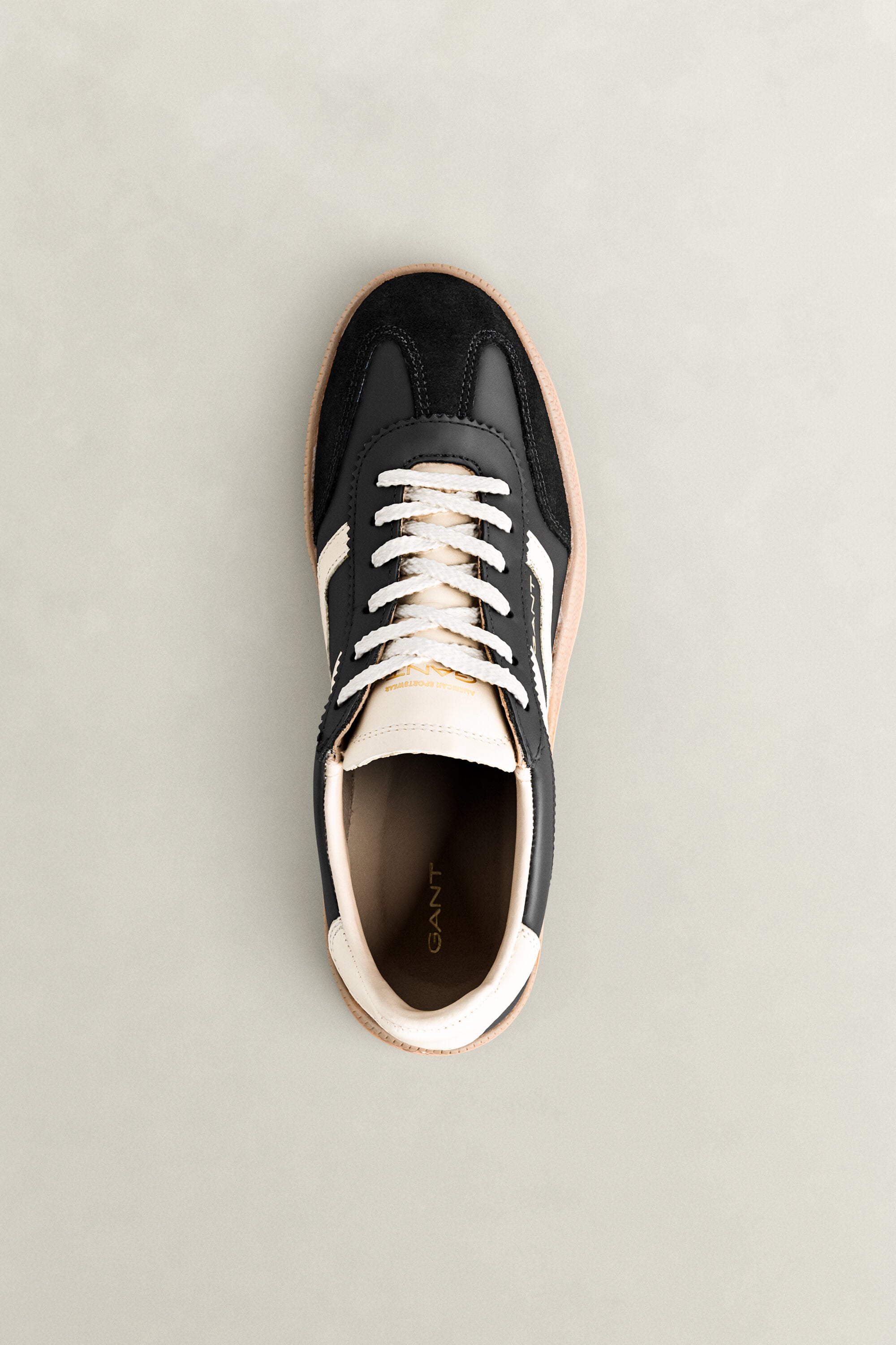 Cuzima-sneakers van suède-leer
