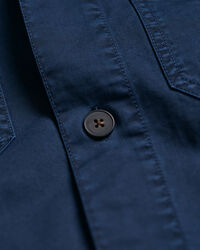 Katoenen gebreide kabeltrui met ronde hals