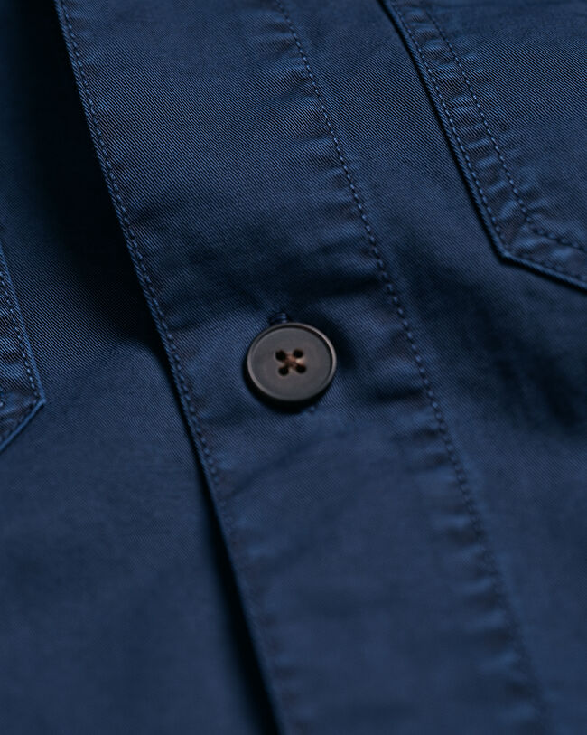 Katoenen gebreide kabeltrui met ronde hals