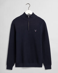 Triangle Texture trui met korte rits